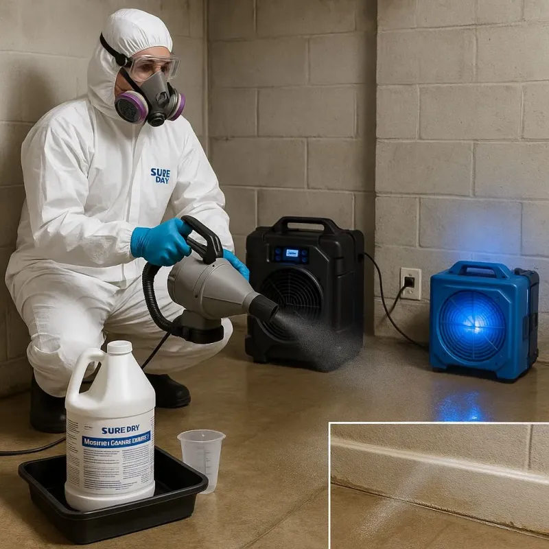 Sanitization and Odor Removal process in Goodings Grove, IL
