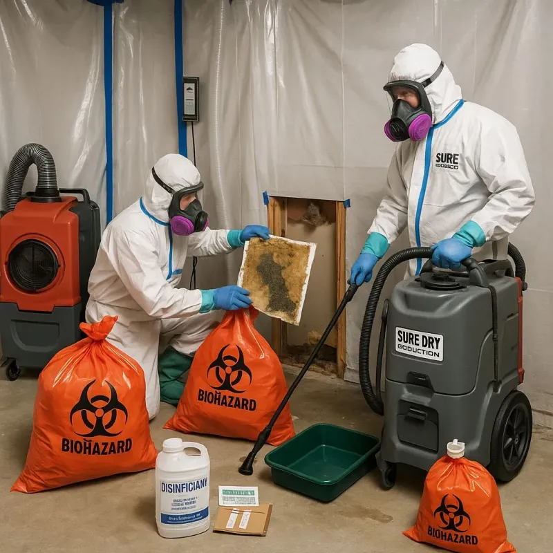 Contaminated Water Handling Protocols process in Goodings Grove, IL